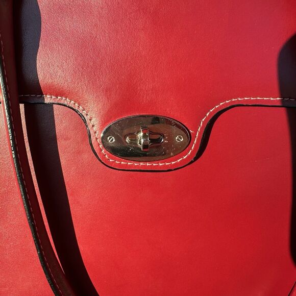 Mcklein Winnetka Laptop‎ Bag Work Bag Briefcase Red Classic - Picture 2 of 15